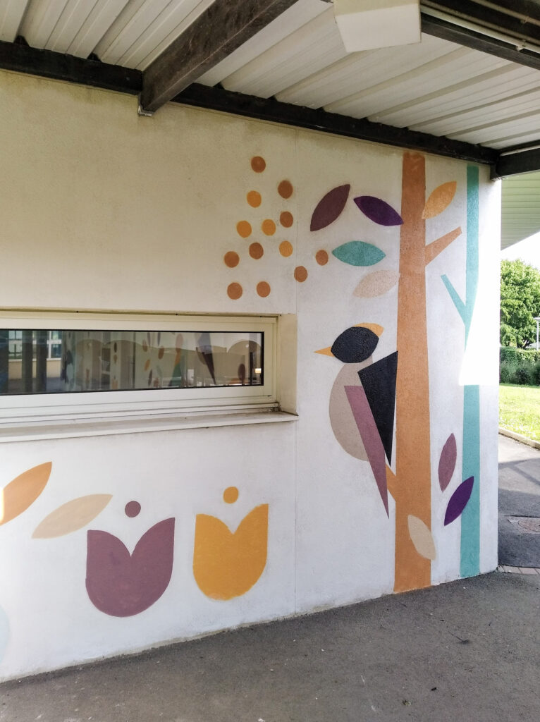 Kensa Atelier art urbain college PO Malherbe